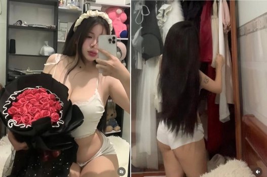 sex giày cao gót Em shipper dễ thương đèn bù cho anh khách vì giao Cây hàng trễ